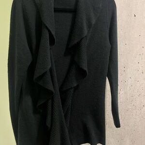 Karen Scott Black Women's Cardigan